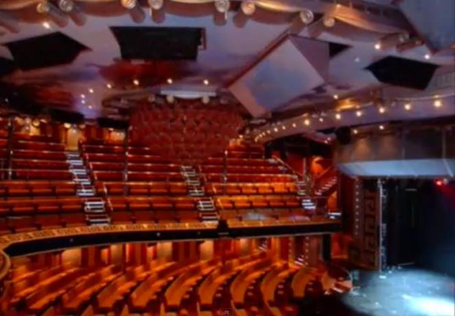 Costa Concordia sala teatralna