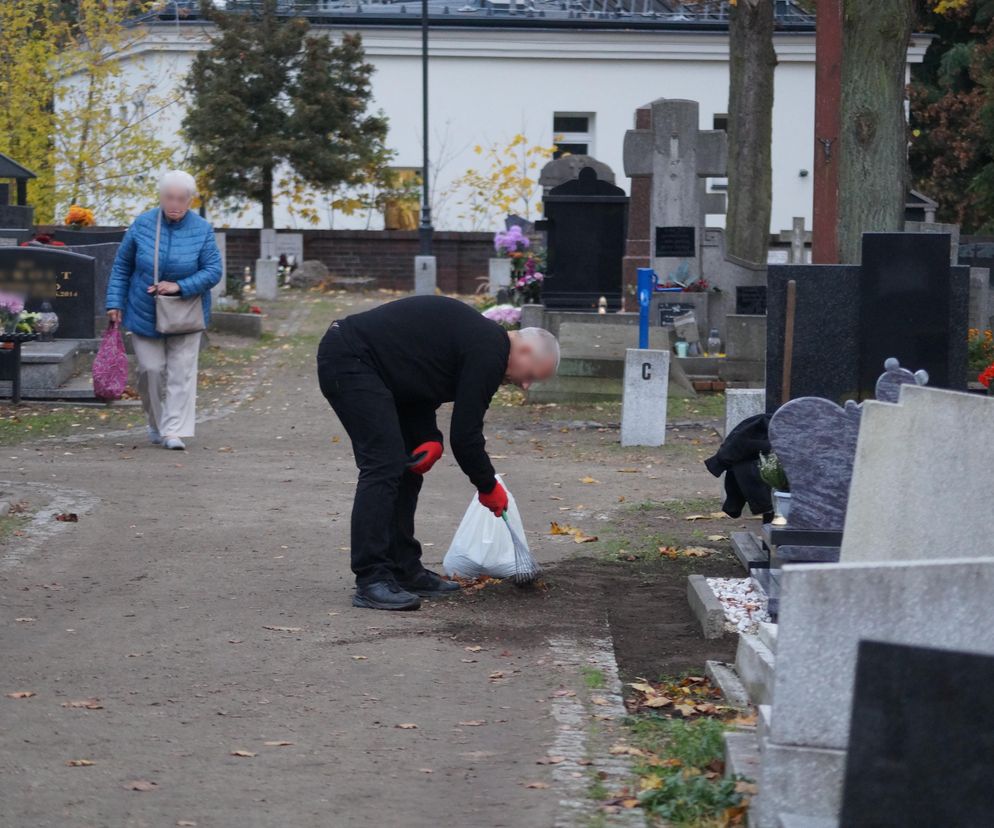 Ostatnie przygotowania do 1 listopada w Bydgoszczy. Tak było na najstarszym cmentarzu 