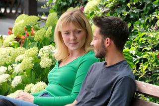 M jak miłość odc. 1687. Mateusz (Krystian Domagała), Ula (Iga Krefft)