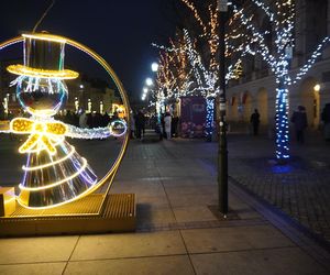 Świąteczna iluminacja Traktu Królewskiego 7.12.2024