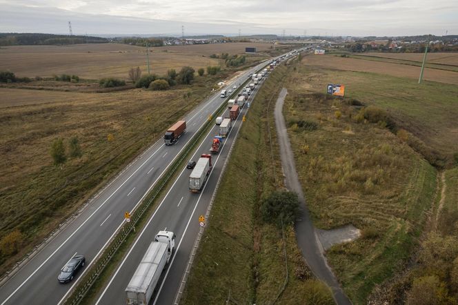 Karambol na S7 w Borkowie. Tak wygląda teraz miejsce zdarzenia