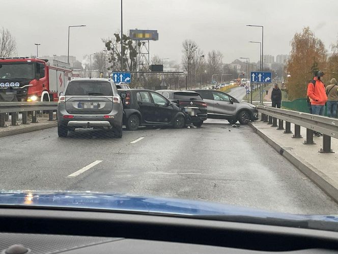 Wypadek w Częstochowie na DK91