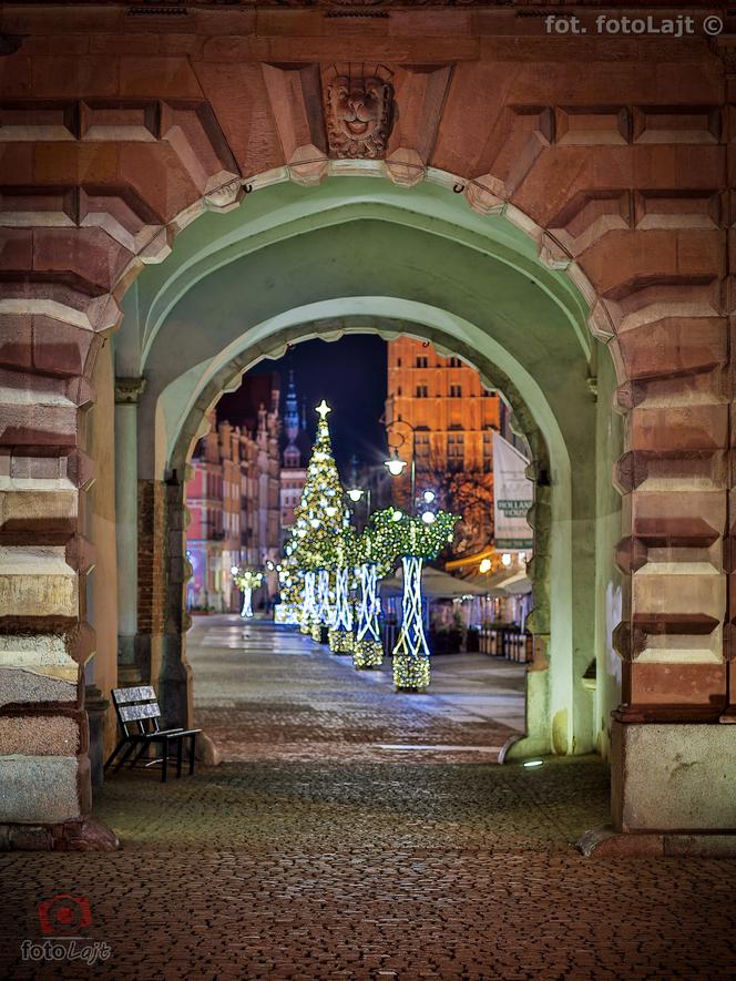 Świąteczne iluminacje w Gdańsku