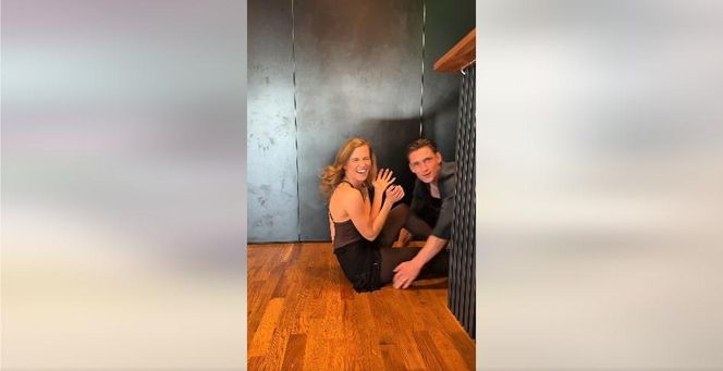 Kaczorowska i Gurłacz tak "ucinają" plotki o romansie. Miało wyjść śmiesznie, a powstała lekka żenada