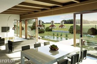 Dom z płaskim dachem