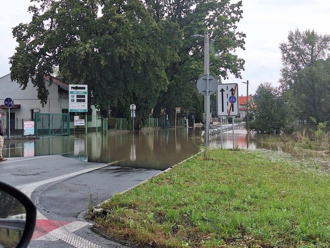 Utrudnienia na drogach po powodzi