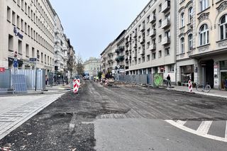 Przebudowa ul. Ratajczaka Poznan Listopad 2025