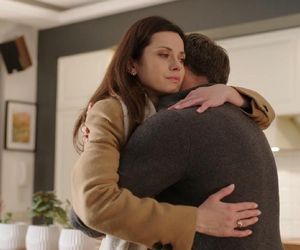 	M jak miłość odc. 1853. Jakub Karski (Krzysztof Kwiatkowski), Kasia (Paulina Lasota)