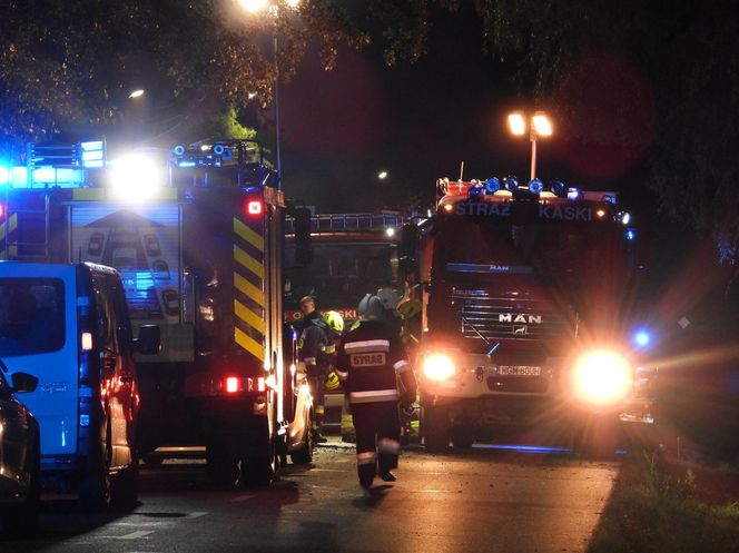Roztrzaskał się mercedesem na drzewie. Nie miał żadnych szans