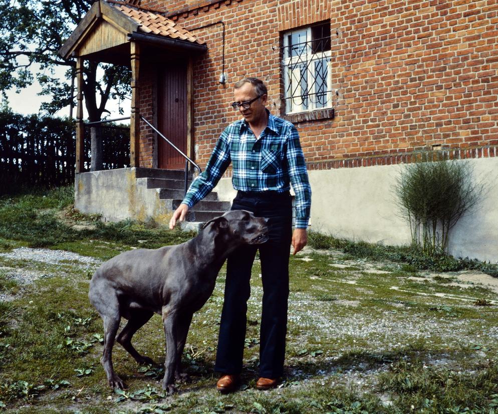 Jerzwald (Mazury), 1977. Zbigniew Nienacki