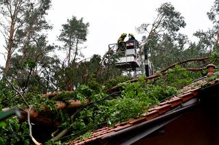 Trąba powietrzna przeszła przez Złocieniec