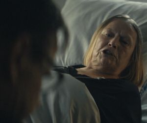 Krew z krwi 3 odc. 3. Anna Rota (Iwona Bielska) - matka Carmen,  Jan Wolski (Bartłomiej Topa)