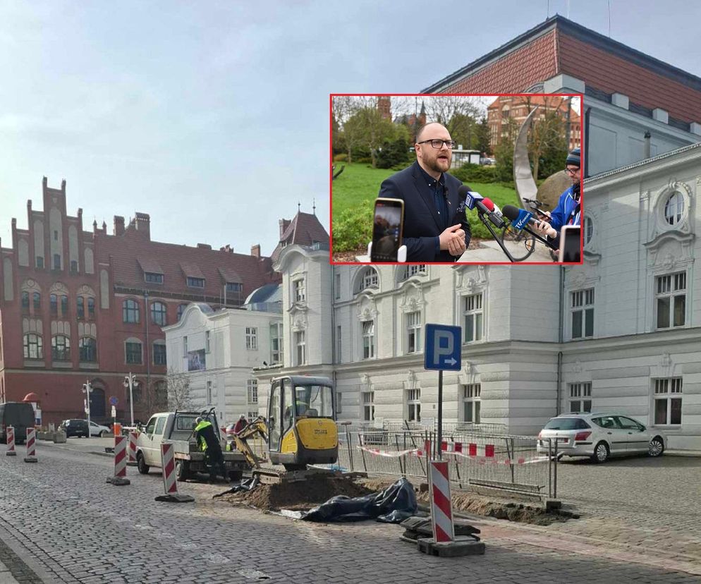 Niezwykłe odkrycie w centrum Torunia. Prezydent apeluje o wstrzymanie prac