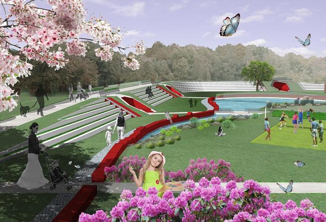 Zagospodarowanie Jordanek w Toruniu