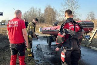 Ciało znalezione w rowie melioracyjnym 