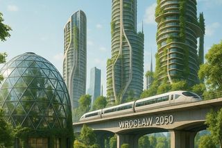 Czy tak będzie wyglądać życie we Wrocławiu w 2050? Zobacz wizje przyszłości
