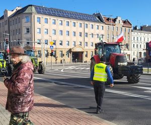 Protest rolników w Opolu w środę 19 marca 2025 roku