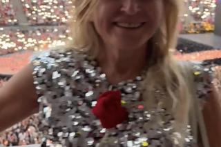  Olejnik szalała w cekinach na koncercie Taylor Swift