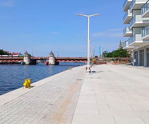 Nowe osiedle i bulwar na Łasztowni