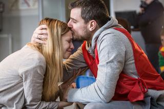 Skazane odc. 1. Marta (Paulina Gałązka), Rafał (Antoni Pawlicki)