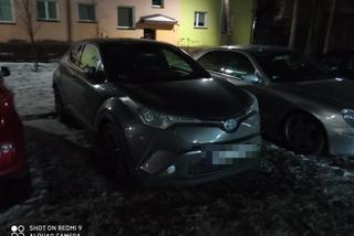 Toyota C-HR skradziona we Włoszech