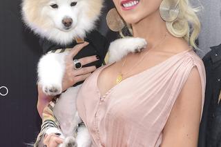 Iwona Burnat ze swoim psem