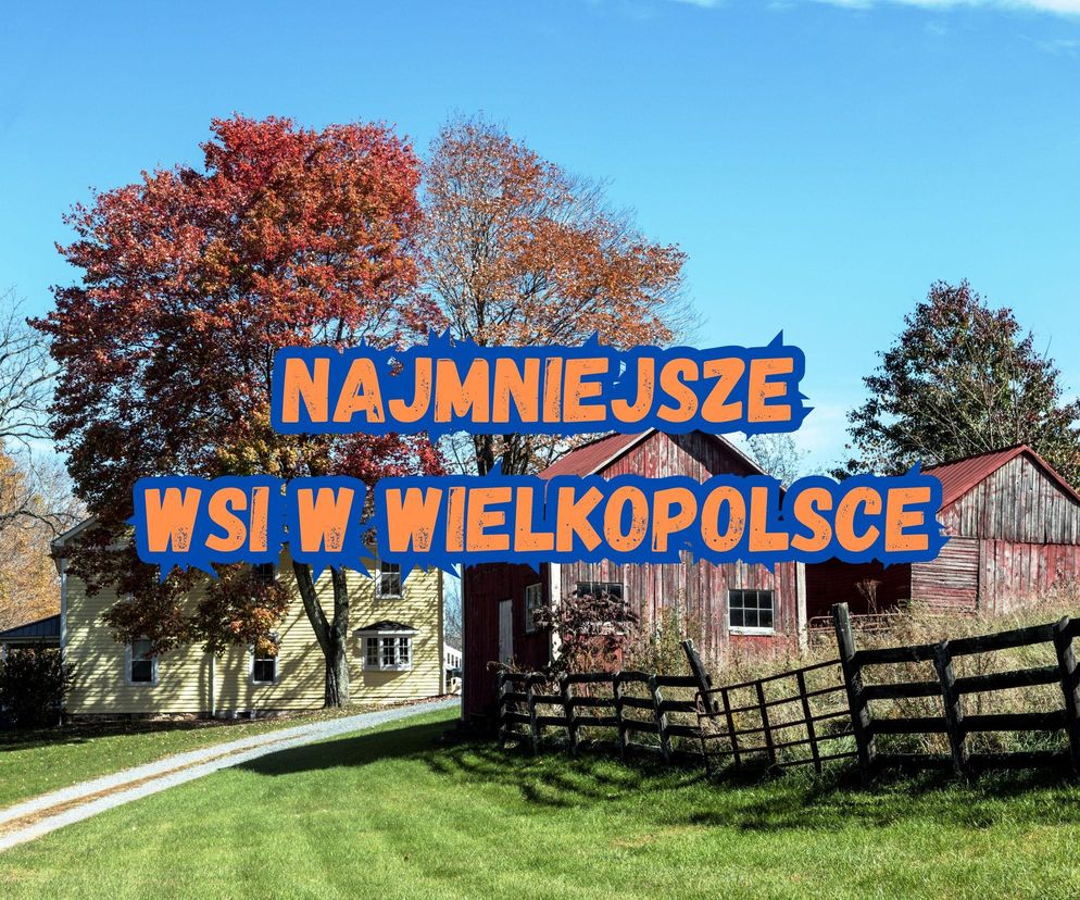 Oto 10 najmniejszych wsi w Wielkopolsce