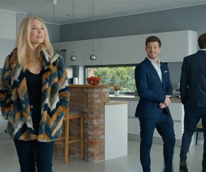 Barwy szczęścia, odcinek 3154: Justin (Jasper Sołtysiewicz), Karolina (Marta Dąbrowska), Bruno (Lesław Żurek) 