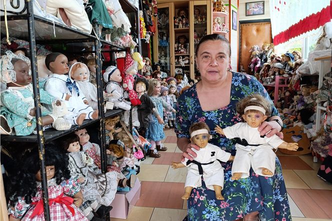 Agnieszka Ciećko zbiera lalki