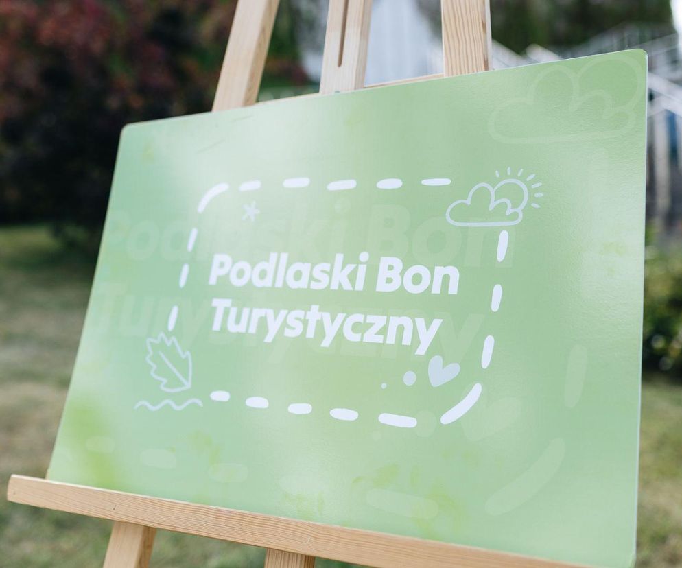 Rusza 3. edycja Podlaskiego Bonu turystycznego! Sprawdź szczegóły hitowej inicjatywy w regionie