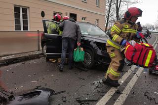 Podkarpackie. Pijany syn policjanta spowodował wypadek [ZDJĘCIA]