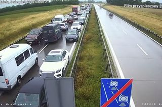 Jechali pod prąd korytarzem życia! Kierowcy z A4 namierzeni przez policję