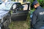 Peugeot dachował, kierująca ukryła się w zaroślach. Miała ponad 2 promile alkoholu!