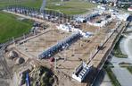 Postępy na budowie lotniska w Radomiu październik
