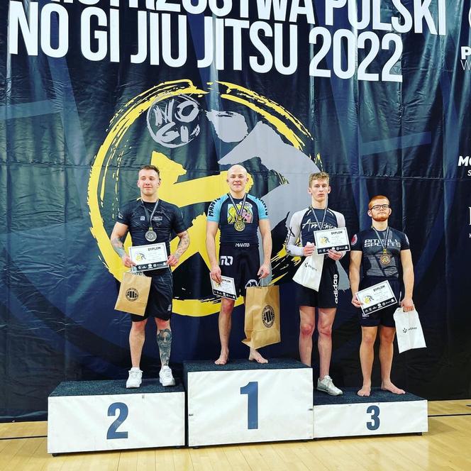 Policjant z Kościerzyny mistrzem Polski w Jujitsu brazylijskim. Zostawił konkurencję w tyle 