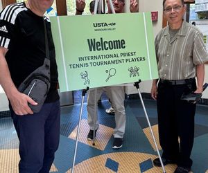 Proboszcz z Tarnowa mistrzem świata. Ksiądz Bogusław zmiótł rywali z kortu jak Iga Świątek!