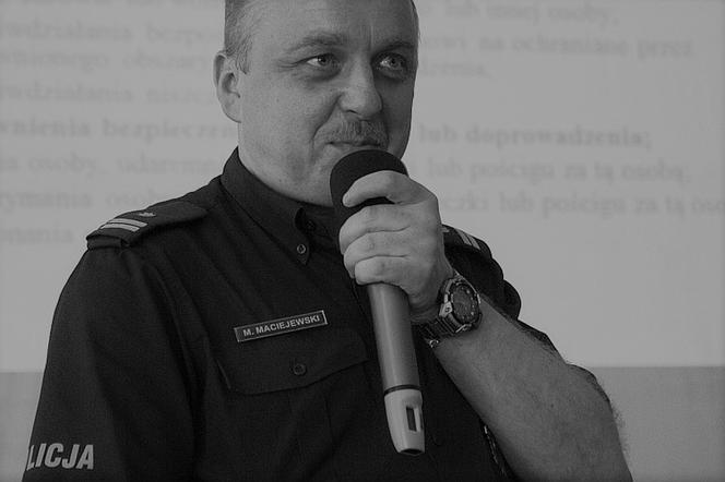 Nie żyje wykładowca Szkoły Policji w Słupsku. Nagła śmierć Macieja Maciejewskiego