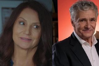 M jak miłość. Aleksandra (Małgorzata Pieczyńska), Erwin (Andrzej Dopierała)