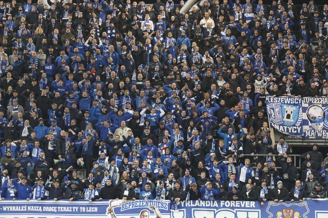 Legia Warszawa - Lech Poznań: Zdjęcia kibiców z klasyku i 13. kolejki PKO BP Ekstraklasy