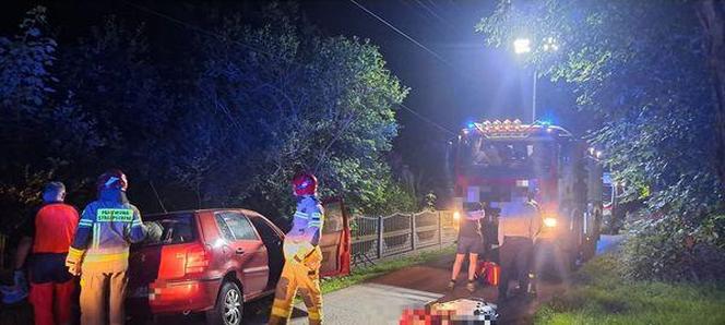 Wynik na alkomacie 3 promile. 30-latka podróż zakończyła na płocie