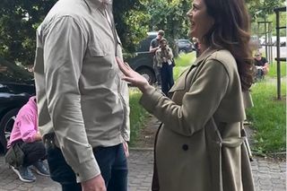 M jak miłość na planie. Kasia (Paulina Lasota), Mariusz (Mateusz Mosiewicz)