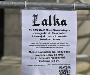 Kultową „Lalkę” kręcą przy Koperniku