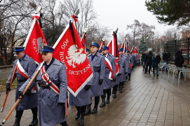 Pogrzeby zamordowanych policjantów z Wrocławia