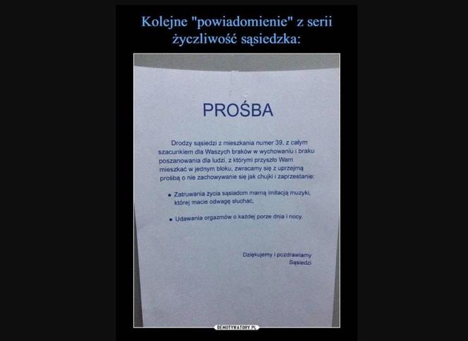 Oto najlepsze ogłoszenia z klatek schodowych!