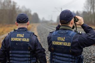 Kryzys na granicy: Straż Ochrony Kolei z Przemyśla wysłała do pomocy swoich ludzi i sprzęt