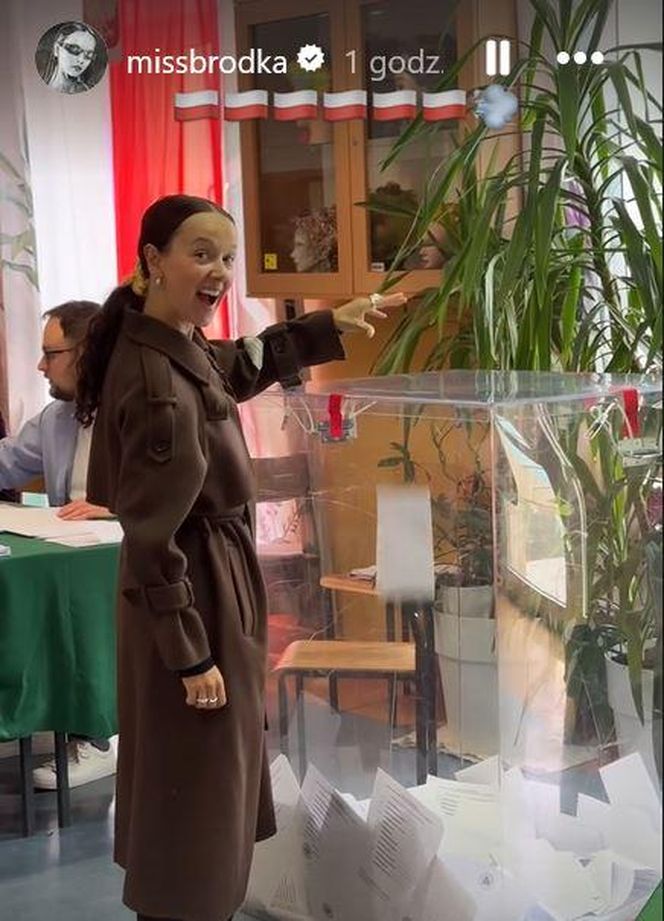 Wybory 2025: Tak Głosują gwiazdy. Monika Brodka