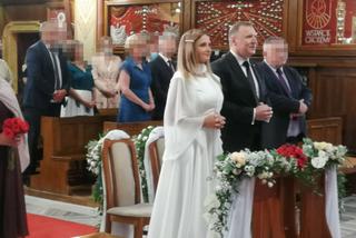 Jarosław Kaczyński na ślubie państwa  Kurskich