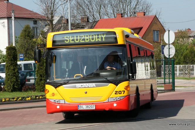 Ktoś najprawdopodobniej strzelał do autobusu w Łomży