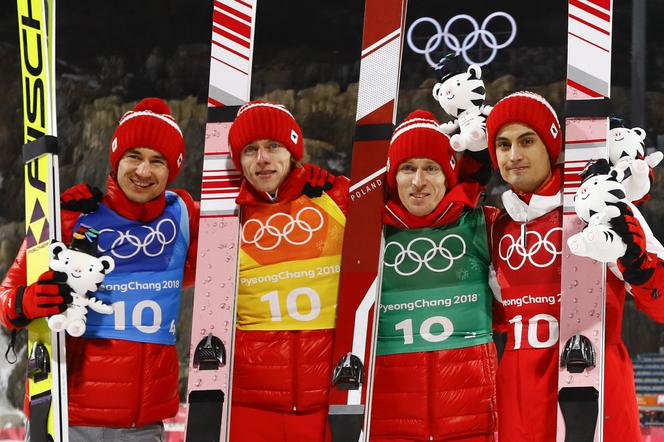 Kamli Stoch, Dawid Kubacki, Stefan Hula, Maciej Kot