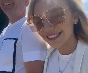 Sonia Szklanowska z tatą